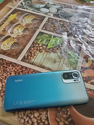 камера вид: Redmi, Redmi Note 10S, 64 ГБ, цвет - Голубой, 2 SIM — 4