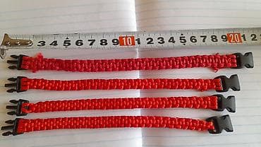 кумуш браслет: Билерик, Текстиль, Унисекс, Жаңы — 9