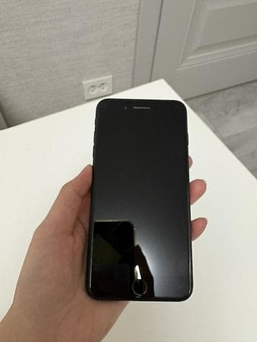 талас айфон 7: IPhone 7 Plus, Б/у, 128 ГБ, Черный, Чехол, 100 % — 2