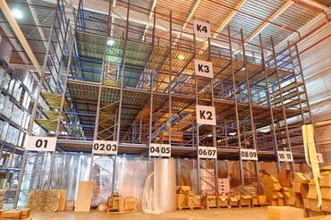 магазинное оборудование: Фронтальные стеллажи паллетные фронтальные стеллажи для склада — 18