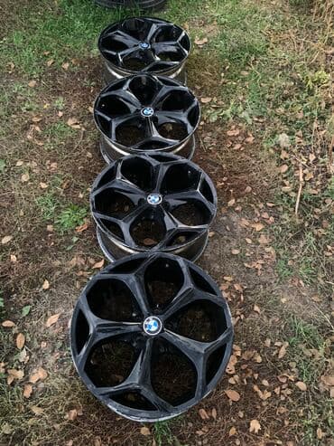 диски на бмв х5 разноширокие: Литые Диски R 19 BMW, Комплект, отверстий - 5, Б/у — 4