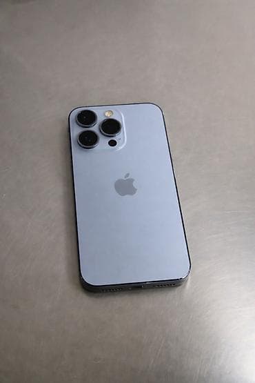 iphone 13 max: IPhone 13 Pro, Б/у, 1 ТБ, Sierra Blue, Зарядное устройство, Чехол, 79 % — 1