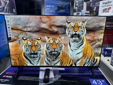 где купить комнатную антенну для телевизора: Телик Телевизоры Samsung Android 13 с голосовым управлением, 43 — 29