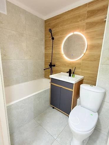 Кыймылсыз мүлк: 3 бөлмө, 58 м², 104-серия, 3 кабат, Евроремонт — 9