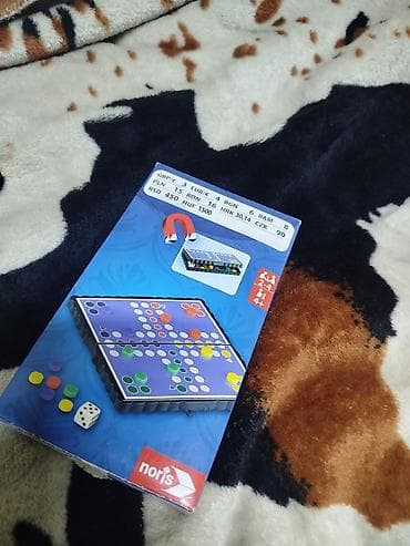 Спорт и хобби: Настольная игра «Ludo» (карманный формат) от noris - Компактная — 1