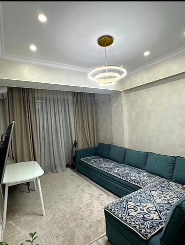 2 комнаты, 46 м², Асанбай мкр Элитка, 3 этаж, Свежий ремонт — 6