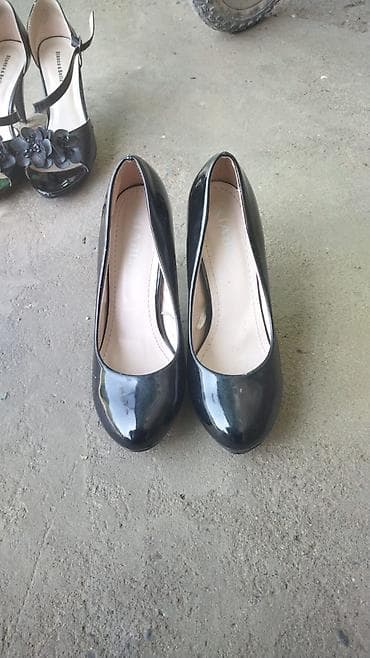 черные женские туфли: Туфли, 37, 38, Balenciaga, Б/у, цвет - Черный — 5