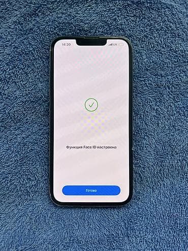 another 13: IPhone 13, Б/у, 128 ГБ, Синий, Чехол, 79 % — 6