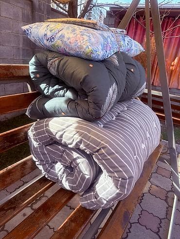 Раскладной матрас, Новый, Односпальный, Хлопок, Самовывоз, Платная доставка, длина - 200 см