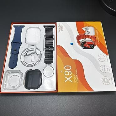 Набор 7‑в‑1: смарт‑часы iWatch S10 + аксессуары и гарнитура Состав