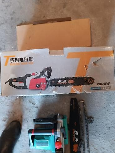 Сварочные аппараты: Электрическая цепная пила HUTOU, 2800 Вт Особенности: - Мощность — 1
