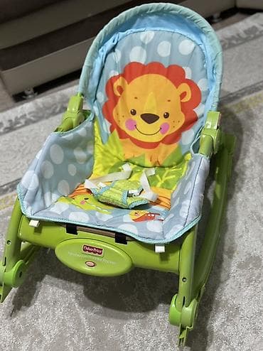 Детский мир: Детское кресло-качалка Fisher-Price Newborn-to-Toddler Rocker - — 1