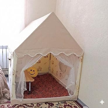 Детский игровой домик-палатка для комнаты. - Каркасная конструкция в