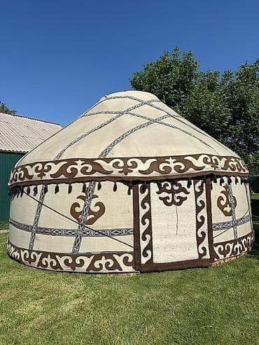 Аренда юрты, Каркас Металлический, 75 баш, Казан, Посуда, С полом at lalafo.kg Аренда юрты, Каркас Металлический, 75 баш, Казан, Посуда, С полом