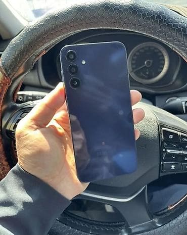 samsung a7: Samsung Galaxy A56, Б/у, 256 ГБ, цвет - Синий, 2 SIM — 1