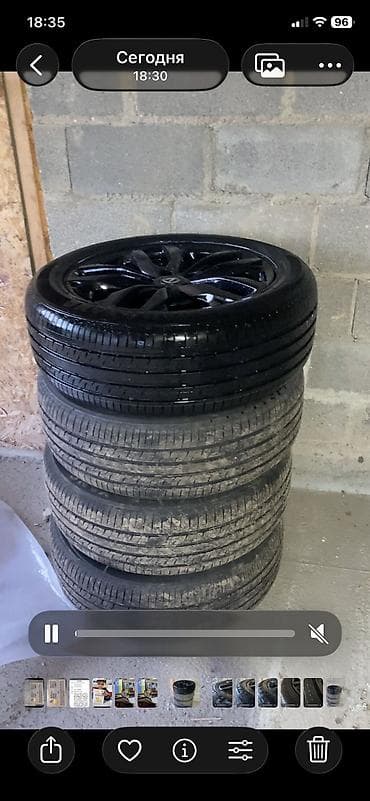 2 4 д: Комплект шин 225/55/18.
Новый — 6