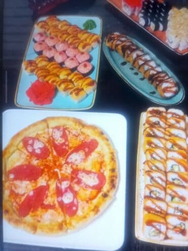 сборка посуд: Продаю сет суши 40шт холодных, 30шт запечённых и 30шт жаренных — 1