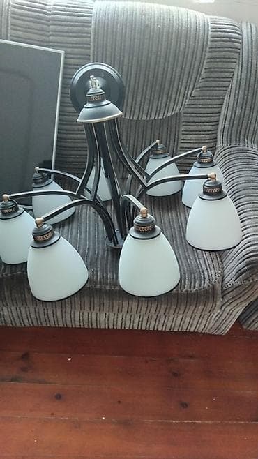 светильники космос: Потолочная люстра на 6 плафонов. - Тип: подвесная/потолочная люстра - — 1