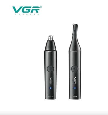 триммер для носа: ✂️ триммер для носа, ушей и бровей vgr v‑613 2 в 1 универсальный уход — 2