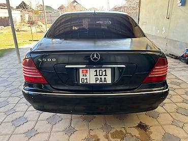 cl 63: Mercedes-Benz S-Class: 2003 г., 5 л, Автомат, Бензин, Седан — 2