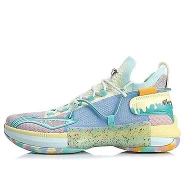 кросовки баскетбольные: Кроссовки для баскетбола (унисекс) - Яркий многоцветный дизайн в — 1