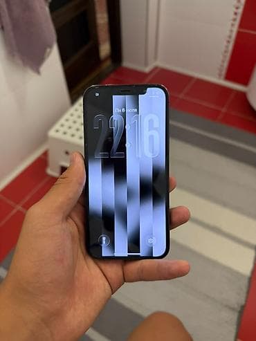 iphone iphone: IPhone 12 Pro, Б/у, 256 ГБ, Midnight, Защитное стекло, Чехол, 83 % — 6