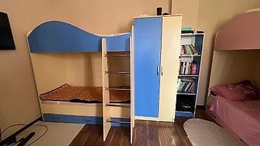 платя турция бу: Детская односпальная кровать, Б/у, Для девочки, Для мальчика, С матрасом, ДСП, Самовывоз — 3