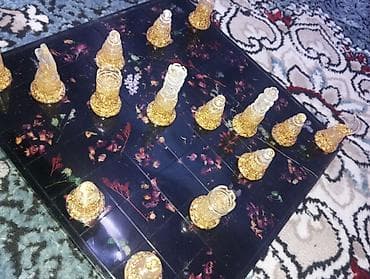 шкатулки нарды: Авторские шахматы ручной работы. Каждый набор создаётся вручную — не — 2