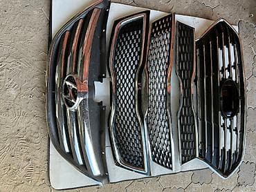 sonata: Решетка радиатора Hyundai Б/у, Оригинал — 2