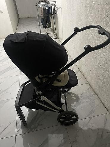 Коляскалар: Прогулочная коляска Ining Baby Козырек снимается .Состояние хорошая - — 2