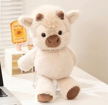 плюшевый мишка 2 метра цена: Бегающий бычок — мягкая интерактивная игрушка. - Милый дизайн — 2