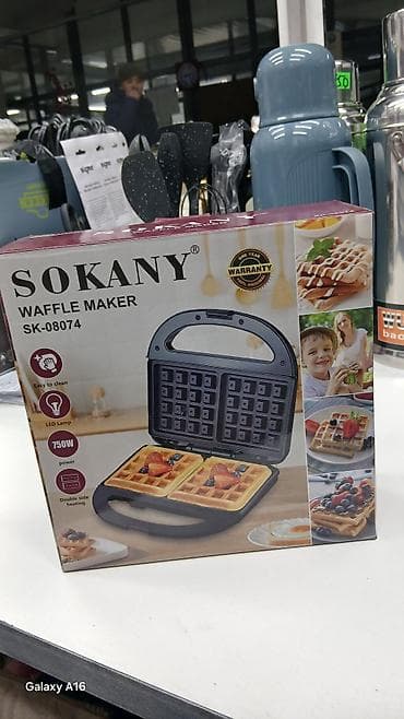 sonifer вафельница: Вафельница SOKANY SK-08074 - Тип: электрическая вафельница для — 3