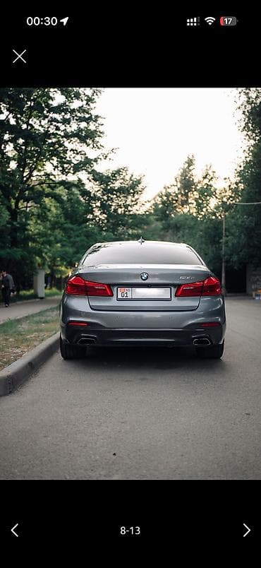 BMW 5 series: 2019 г., 2 л, Бензин — 8