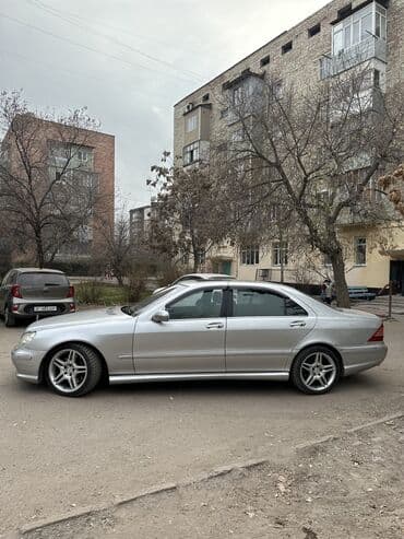 обмен авто с доплатой: Mercedes-Benz S-Class: 2001 г., 5.5 л, Типтроник, Бензиновая, Седан — 4