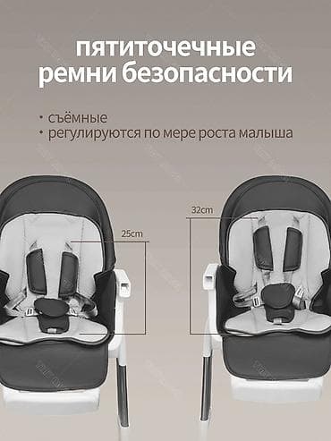 электрокачеля: Многофункциональный детский стульчик 3-в-1 Ticvivi TY668F - Форматы — 8