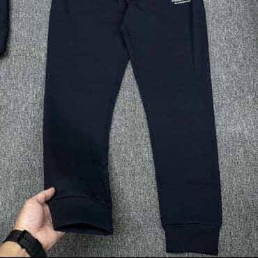 одежда по сунне: Спортивные брюки (джоггеры), тёмно‑серые. - Прямой крой с заужением к — 1