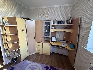 Угловой мебельный комплект для детской/кабинета Состав и планировка