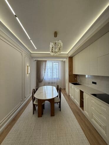 дом асанбай: 3 бөлмө, 112 кв. м, Элитка, 11 кабат, Дизайнердик ремонт — 5