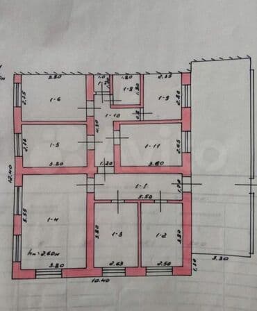 Дом, 170 м², 7 комнат, Собственник at lalafo.kg Дом, 170 м², 7 комнат, Собственник