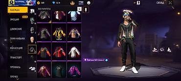 прогрес: Аккаунт Free Fire с редкими предметами и эмоциями Основное: - Уровень — 3