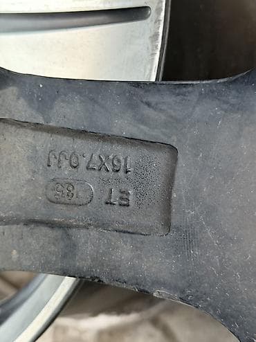 bbs diska: Литые Диски R 16 Subaru, Комплект, отверстий - 5, Б/у — 8