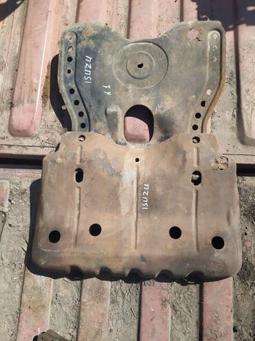 реставрация бронированных дверей: Isuzu Bighorn Защитка железная Исузу бигхорн защитка металлическая — 1