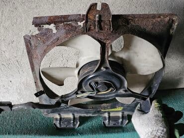 запчасти митсубиси каризма бу: Вентилятор Mitsubishi 1997 г., Б/у, Оригинал, Германия — 4