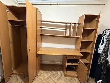 Эмерек: Модульный мебельный комплект для детской/кабинета: письменный стол с — 2