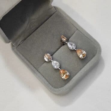 свадебные платья оптом бишкек: Серебро Серьги - гвоздики с камнями Серебро 925 пробы Цена 1500сом — 2