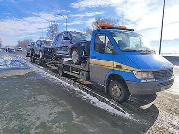 эвакуатор балыкчи: С лебедкой, С ломаной платформой — 1