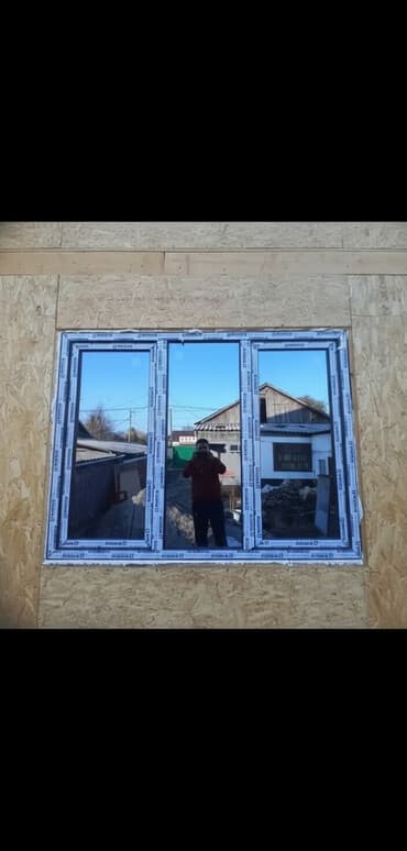 большие окна в частном доме цена: Пластиковое окно с трехкамерным профилем, предназначенное для — 1