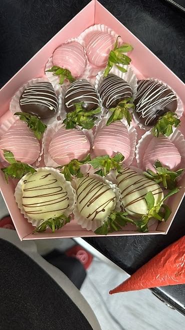 Полуфабрикаты: Праздничные десерты к Рамадану - Мини‑торты с надписью «Ramadan — 6