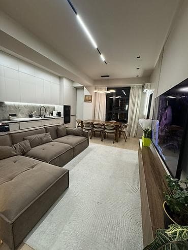 Батирлер: 3 бөлмө, 92 м², Элитка, 13 кабат, Дизайнердик ремонт — 1