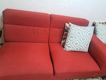 диваны кожаные бу: Угловой диван, C подушками, Трехместный — 3